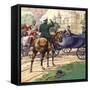 Count Bismark Approaches the Carriage of Napoleon III-Pat Nicolle-Framed Stretched Canvas