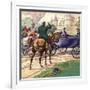 Count Bismark Approaches the Carriage of Napoleon III-Pat Nicolle-Framed Giclee Print