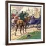 Count Bismark Approaches the Carriage of Napoleon III-Pat Nicolle-Framed Giclee Print