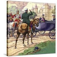 Count Bismark Approaches the Carriage of Napoleon III-Pat Nicolle-Stretched Canvas