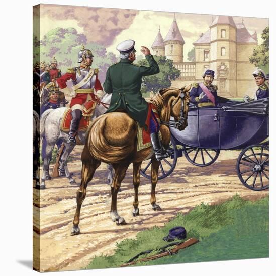 Count Bismark Approaches the Carriage of Napoleon III-Pat Nicolle-Stretched Canvas