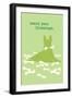 Count Blessings - Green Version-Dog is Good-Framed Art Print