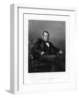 Count Camillo Benso Di Cavour, Italian Politician, 19th Century-DJ Pound-Framed Giclee Print