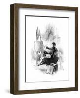 Count D'Orsay Painting-George Standfast-Framed Art Print