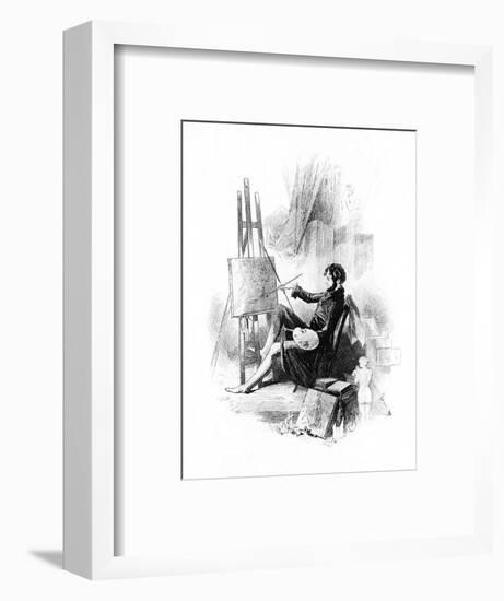 Count D'Orsay Painting-George Standfast-Framed Art Print