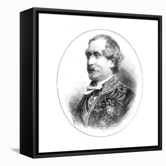 Count De Jarnac, French Ambassador in London, 1875-R&E Taylor-Framed Stretched Canvas