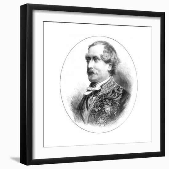 Count De Jarnac, French Ambassador in London, 1875-R&E Taylor-Framed Giclee Print