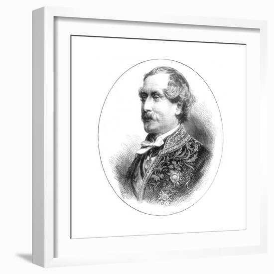 Count De Jarnac, French Ambassador in London, 1875-R&E Taylor-Framed Giclee Print