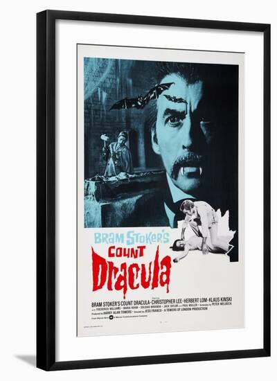 Count Dracula-null-Framed Art Print