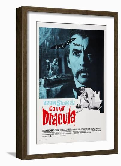 Count Dracula-null-Framed Art Print