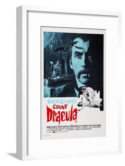 Count Dracula--Framed Art Print