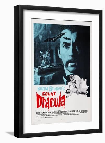 Count Dracula-null-Framed Art Print