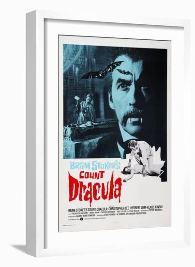 Count Dracula-null-Framed Art Print