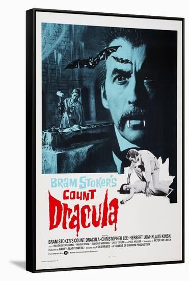 Count Dracula-null-Framed Stretched Canvas