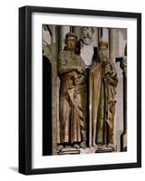 Count Ekkehard and Countess Uta, Donor Figures from the West Choir, 13th Century-null-Framed Giclee Print