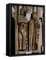 Count Ekkehard and Countess Uta, Donor Figures from the West Choir, 13th Century-null-Framed Stretched Canvas