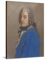 Count Francesco Algarotti, 1745 (Pastel on Vellum)-Jean-Etienne Liotard-Stretched Canvas