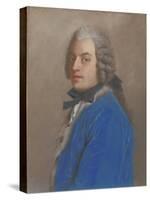 Count Francesco Algarotti, 1745 (Pastel on Vellum)-Jean-Etienne Liotard-Stretched Canvas