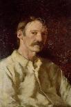 Robert Louis Stevenson (1850-94), 1892-Count Girolamo Pieri Nerli-Framed Giclee Print
