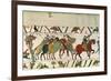 Count Guy Leads Him to Beurain Where He Keeps Him, Detail from the Bayeux Tapestry, Before 1082-null-Framed Giclee Print