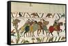 Count Guy Leads Him to Beurain Where He Keeps Him, Detail from the Bayeux Tapestry, Before 1082-null-Framed Stretched Canvas