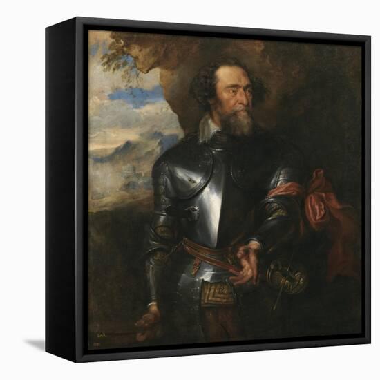 Count Hendrik van den Bergh, c.1630-Anthony van Dyck-Framed Stretched Canvas