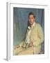 Count John Mccormack (1884-1945), 1923-Sir William Orpen-Framed Giclee Print