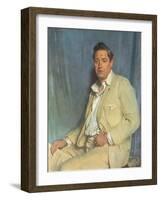 Count John Mccormack (1884-1945), 1923-Sir William Orpen-Framed Giclee Print