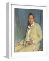 Count John Mccormack (1884-1945), 1923-Sir William Orpen-Framed Giclee Print