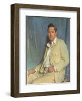 Count John Mccormack (1884-1945), 1923-Sir William Orpen-Framed Giclee Print