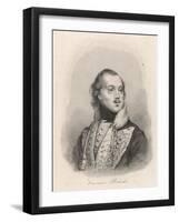 Count Kazimierz (Casimir) Pulaski Polish-American Soldier-null-Framed Art Print