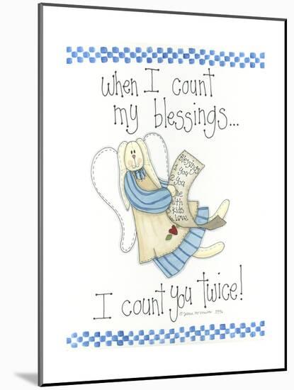 Count My Blessings-Debbie McMaster-Mounted Giclee Print
