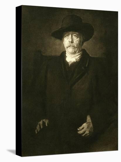 Count Otto von Bismarck-Franz Seraph von Lenbach-Stretched Canvas
