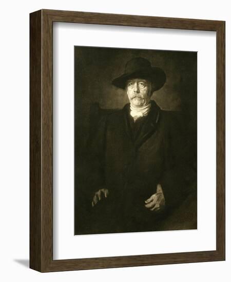 Count Otto von Bismarck-Franz Seraph von Lenbach-Framed Giclee Print