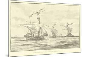 Count William I of Holland Voyaging to the 5th Crusade, 1217-Willem II Steelink-Mounted Giclee Print