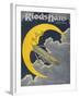 Count Zeppelin's Next Destination - the Moon!-null-Framed Photographic Print