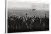 Count Zeppelin Saluted by Members of the Naval Airship Fleet, Germany, 1914-1917-null-Stretched Canvas