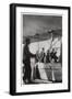 Count Zeppelin with His Daughter in the Gondola of Zeppelin Lz3, Germany, C1906-1908-null-Framed Giclee Print