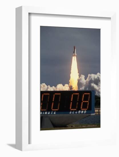 Countdown to Space Shuttle Discovery Launch-Roger Ressmeyer-Framed Photographic Print