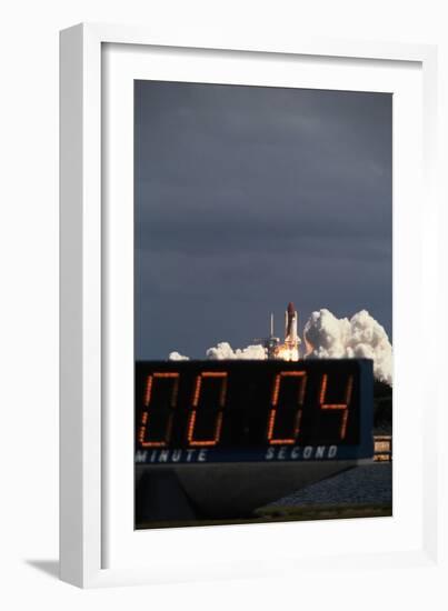 Countdown to Space Shuttle Discovery Launch-Roger Ressmeyer-Framed Photographic Print