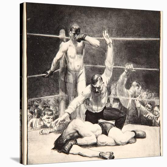 Counted Out, 1921-George Wesley Bellows-Stretched Canvas