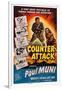 Counter-Attack-null-Framed Art Print