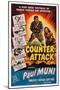 Counter-Attack-null-Mounted Art Print