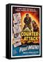 Counter-Attack-null-Framed Stretched Canvas