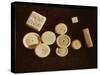 Counters and Dice, Gallo-Roman, Second Half of First Century BC-null-Stretched Canvas