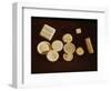 Counters and Dice, Gallo-Roman, Second Half of First Century BC-null-Framed Giclee Print