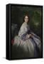 Countess Alexander Nikolaevitch Lamsdorff (Née Maria Ivanovna Beck, 1835–1866)-Franz Xaver Winterhalter-Framed Stretched Canvas
