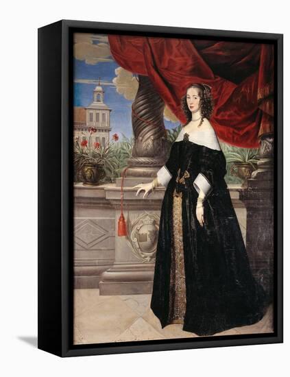 Countess Anna Margareta von Haugwitz, 1649-Anselmus Van Hulle-Framed Stretched Canvas