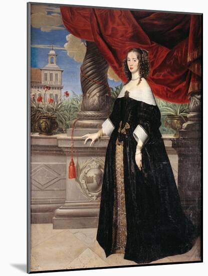 Countess Anna Margareta von Haugwitz, 1649-Anselmus Van Hulle-Mounted Giclee Print