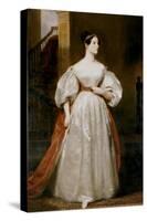 Countess Augusta Ada Lovelace (1815-185), English Mathematician and Writer-Margaret Carpenter-Stretched Canvas